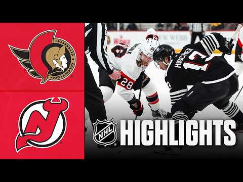 Senators vs. Devils | NHL Highlights | April 12, 2026