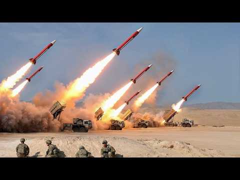 US Air Defense in Action — Shredding Iranian Missiles
