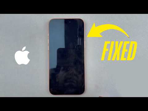 How To Fix Black Screen On iPhone