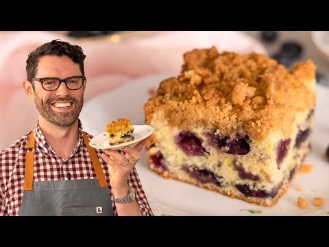 Easy Blueberry Coffee Cake Recipe