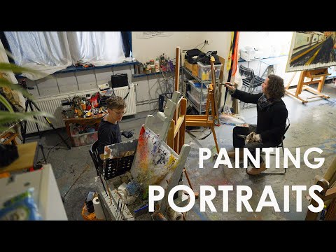 62 Artists painting artists | Suzan Schuttelaar