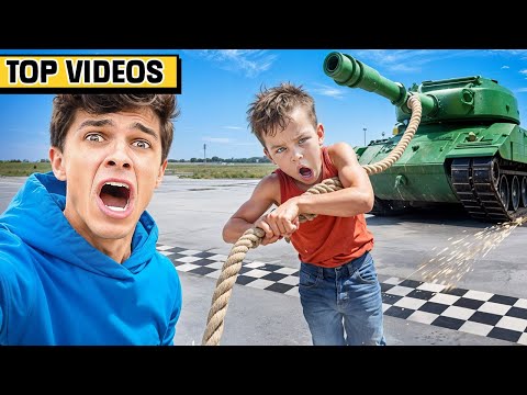 This Kid’s Strength Will Leave You Speechless! | Brent Rivera