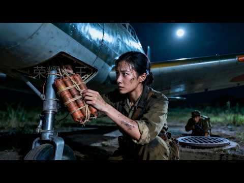 Anti-Japanese Film! Guerrillas infiltrated Japanese airport via tunnels, fiercely destroying it!