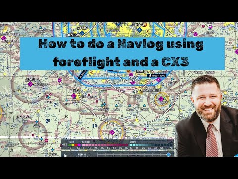 Paper Navlog with ForeFlight and a CX3
