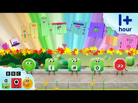 ✏️ The Ultimate Back to School Learn-A-Thon 📚 | Learn to Read, Count, & Colours | @Blocks-Universe