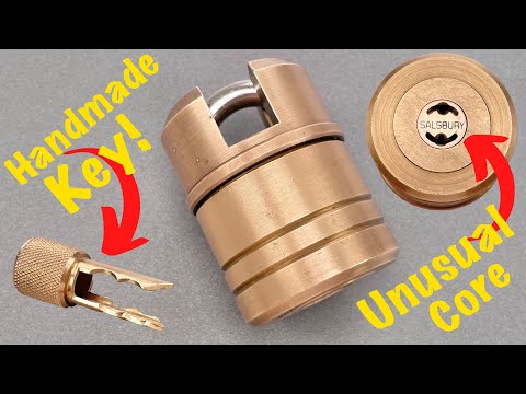 [1450] Vintage Salsbury Lock From England