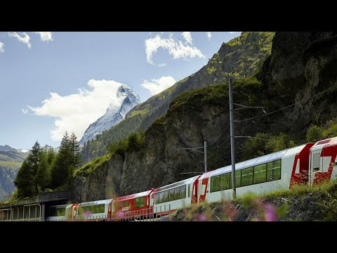 Traumhafte Bahnstrecken der Schweiz  Im Glacier Express von Zermatt nach St  Moritz