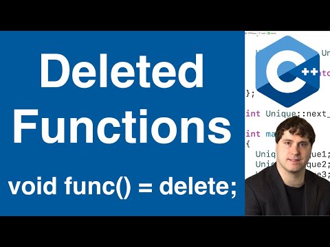 Deleted Functions | C++ Tutorial