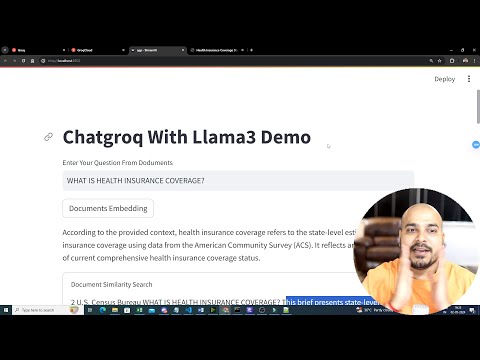 9-End To End Powerful Document Q&A Chatbot using Llama3,Langchain and Groq API