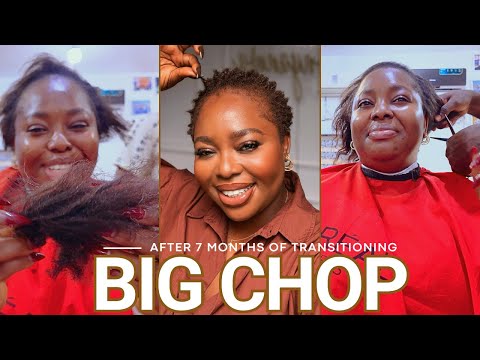 I Finally Did the Big Chop… | Relaxed to 4C Natural Hair Transformation