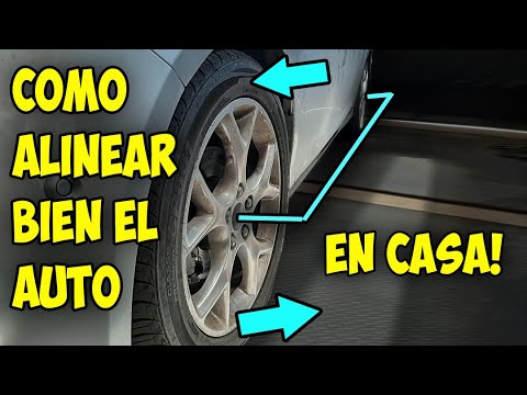 COMO ALINEAR UN AUTO (FACIL!!)