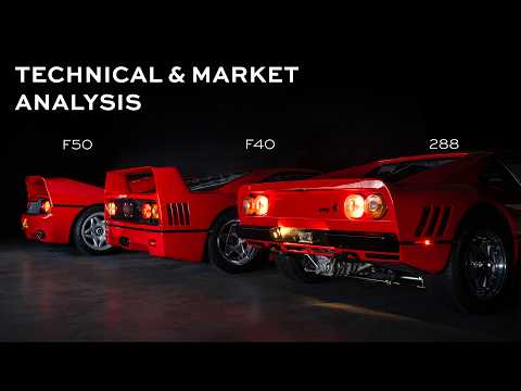 Comparing Ferrari's Ultimate Trilogy