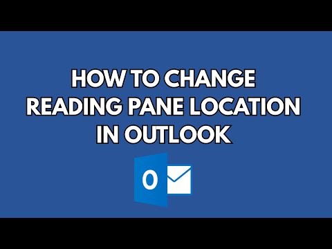 How to Change Reading Pane Location in Microsoft Outlook
