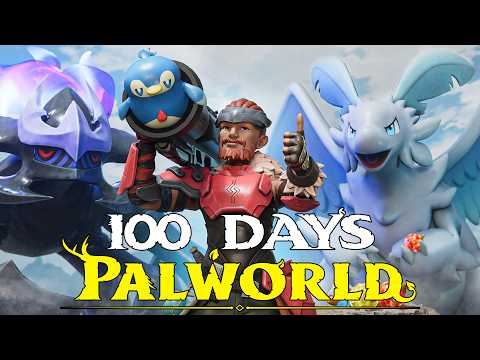 I Have 100 Days To Beat Palworld