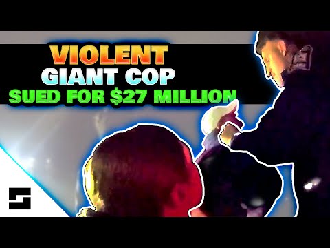 $27 MILLION Lawsuit - Cop Slams Handcuffed Man On Head