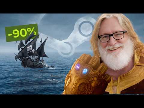 How Steam DESTROYS Piracy… By Doing Nothing