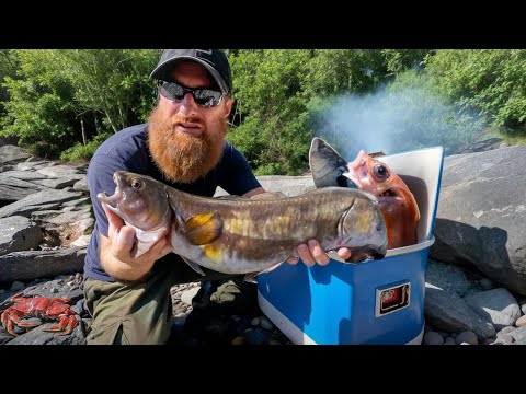 9-Days Coastal Fishing & Foraging - Amazing Primitive Beach Cooking!