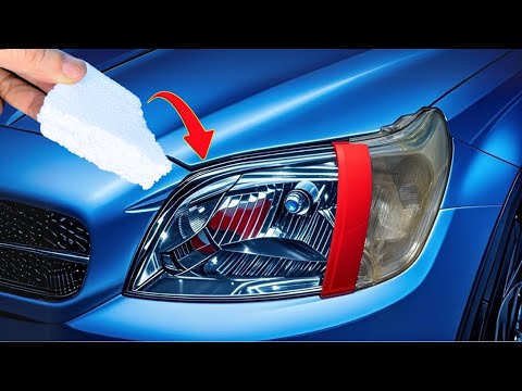 🔥🔥 Clear Foggy Headlights Like NEW in 5 Minutes – The Secret Billions Don’t Know! 😱