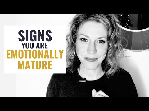 6 Signs You're Emotionally Mature