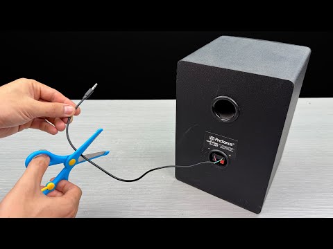 Now You Don't Need To Buy It Anymore, Simple Way To Turn Wired Speaker Into Wireless Speaker