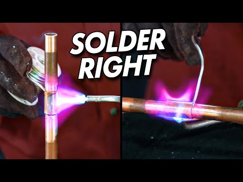 Old School Plumbing Tips for Soldering