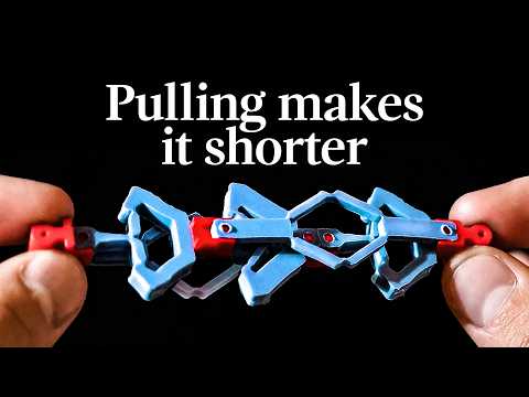This mechanism shrinks when pulled