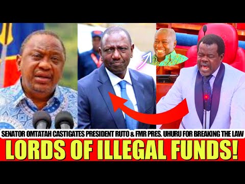 THIS MAN!! OMTATAH UNLEASHES BOMBSHELL! UHURU & RUTO LINKED TO ILLEGAL FUNDS SCANDAL!