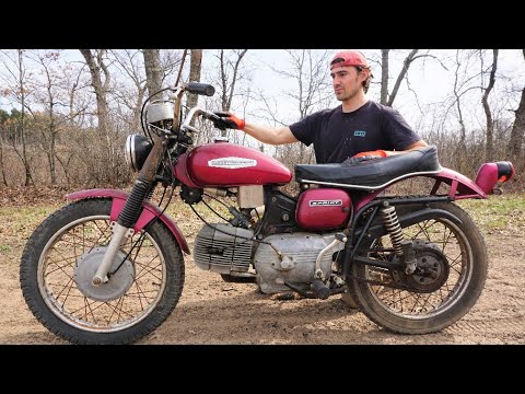 1968 Harley Davidson Motorcycle RUNS For The First Time In 30+ Years