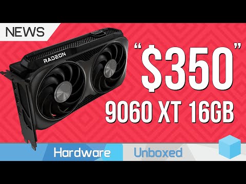 AMD's $350 RTX 5060 Series Killer: The Radeon RX 9060 XT