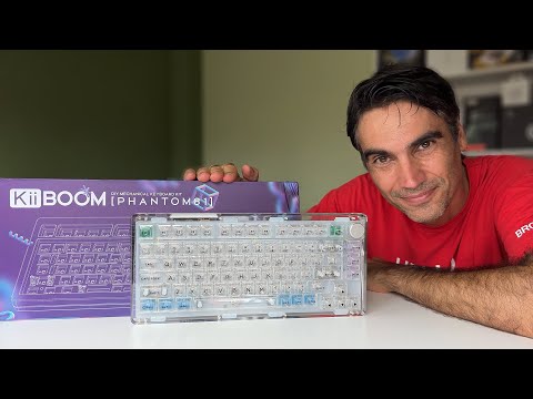 KiiBOOM Phantom 81, ¡MI TECLADO TRANSPARENTE!
