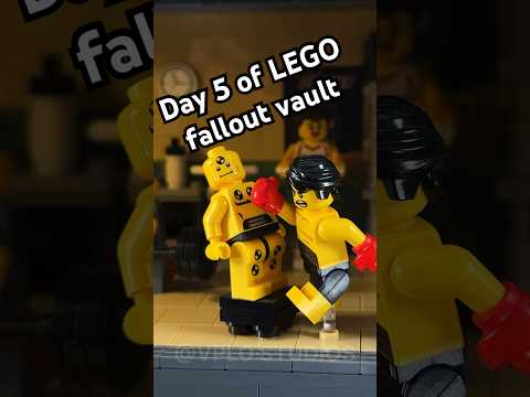 Day 5 of showing you my LEGO fallout vault. #lego #fallout