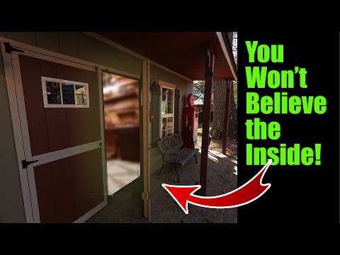 Ultimate Man Cave: Making Your Shed A Shop!