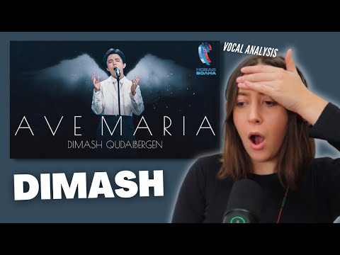 Vocal Coach Reacts to DIMASH KUDAIBERGEN Ave Maria | & Analysis |  Jennifer Glatzhofer