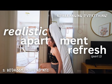 Rearranging my ENTIRE NYC apartment (it feels sooo different now!) ep. 1