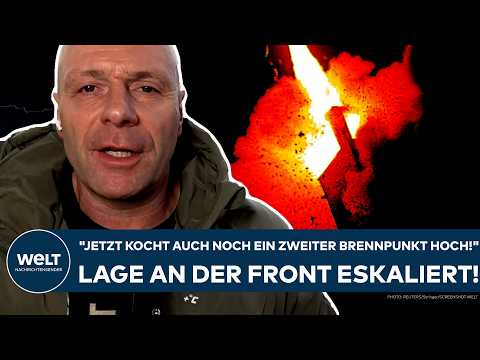 PUTINS KRIEG: "Jetzt kocht auch noch ein zweiter Brennpunkt hoch!" Lage an der Front eskaliert!