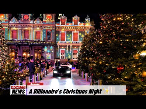 A Billionaire’s Christmas Night in Monaco ✨🎄