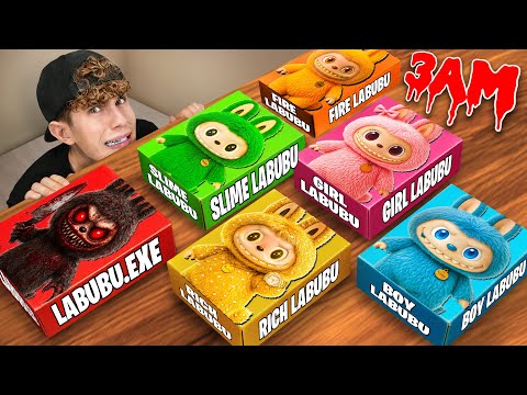 DO NOT OPEN MYSTERY LABUBU BOXES at 3 AM!!