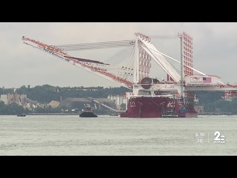 Special delivery at the Port of Baltimore