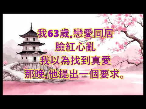 63歲的我，戀愛同居，我以為找到真愛，直到那一晚，他開口要我做一件事…