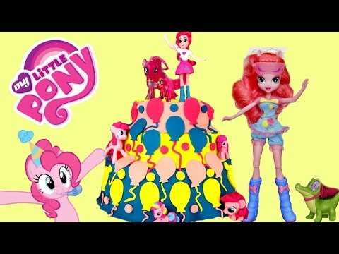 My Little Pony Pinkie Pie Play-Doh Surprise Cake! Funko Mystery Minis Blind Boxes!