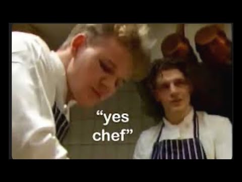 Gordon Ramsay as a 19 Year Old Apprentice