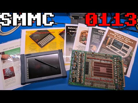Core memory, old magazine ads and an early touch screen tablet