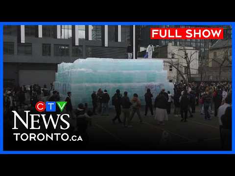 Fans are waiting for Drake’s ice sculpture to melt | CTV News Toronto Noon April 21, 2026