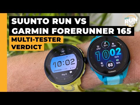 Garmin Forerunner 165 vs Suunto Run: Two runners compare two of the best value sports watches