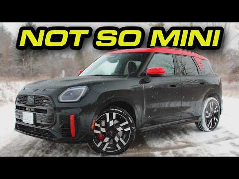 2025 Mini Countryman JCW Is AMAZING In Winter Conditions