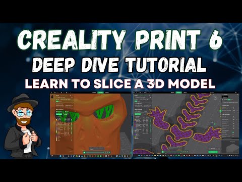 CREALITY PRINT 6: TUTORIAL. Step-By-Step, Detailed Guide to slicing models, for 3D Printing.