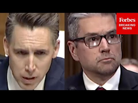 'Are You Anti-Doxxing Or Pro-Doxxing?': Hawley Questions Witnesses At Hearing On Political Violence