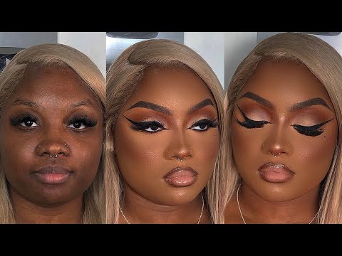 Detailed Transformation soft glam 😍Exotic wing liner 🔥 X step by step