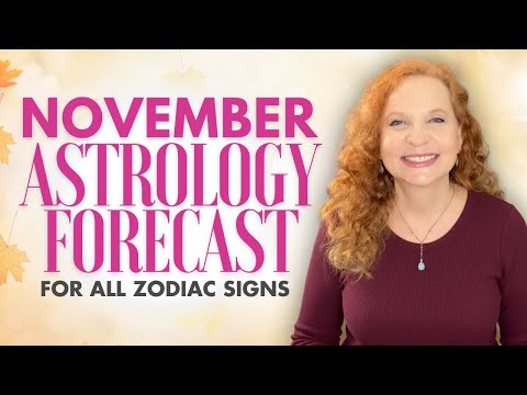 November 2025 Horoscope | Scorpio Season Drama, Retrogrades &  Renewal