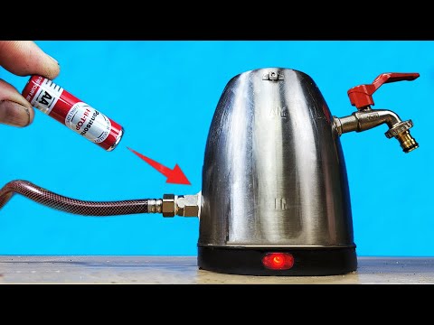 NASA professor's lost idea! Use a 1.5V battery to make an automatic water heater